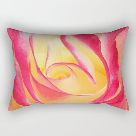 Summer Rose Untouched Rectangular Pillow