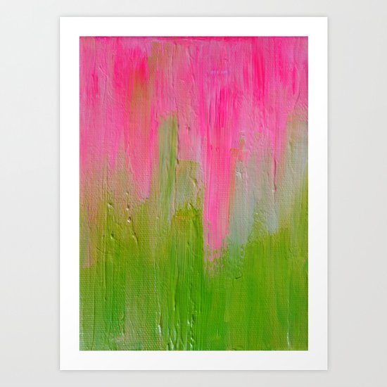 Watermelon Sunrise Art Print