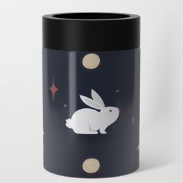 Bunnies on the Moon (Patterns Please) Can Cooler