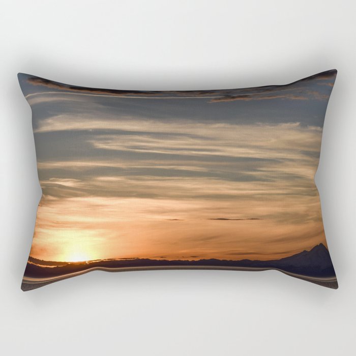Sunset Anchor Point Rectangular Pillow