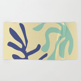 3 Abstract Shapes 211213 Minimal Art  Beach Towel