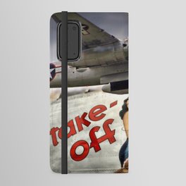 Take Off Time Android Wallet Case