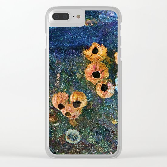 Abstract beautiful barnacles Clear iPhone Case