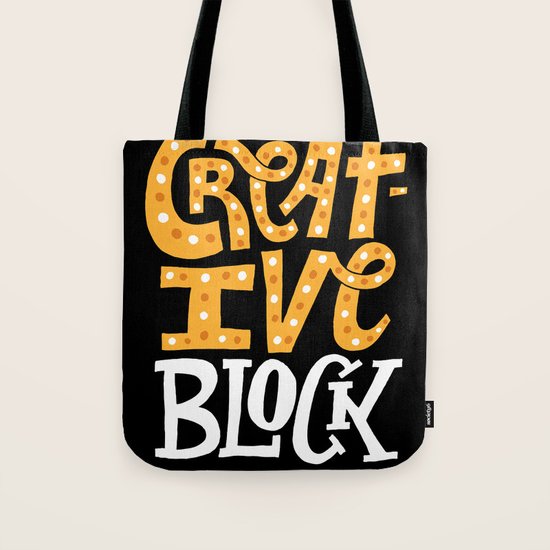 Creative Block Tote Bag