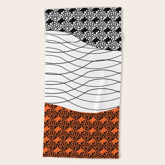 Line 1 Beach Towel