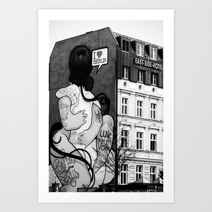 Untitled 3 - Berlin Art Print