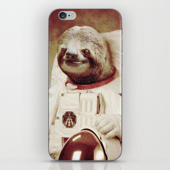 Sloth Astronaut iPhone Skin