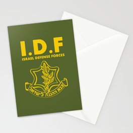 IDF Israel Defense Forces - with Symbol - ENG Stationery Cards