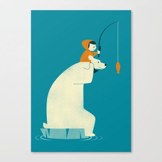Dinner for Two Canvas Print