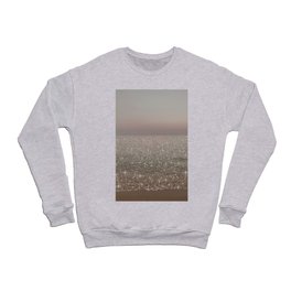 Beach Ocean Glitter Crewneck Sweatshirt