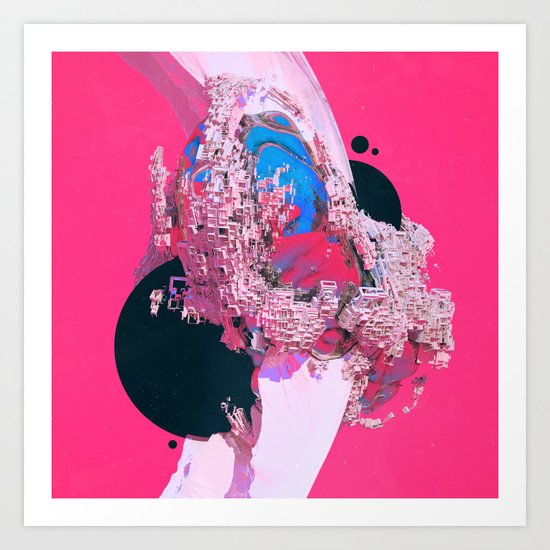 ROCKY MOUNTONS (everyday 05.15.16) Art Print