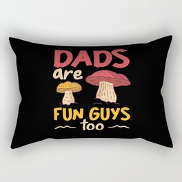 Dads Are Fun Guys Too Funny Father's Day Gift Rectangular Pillow