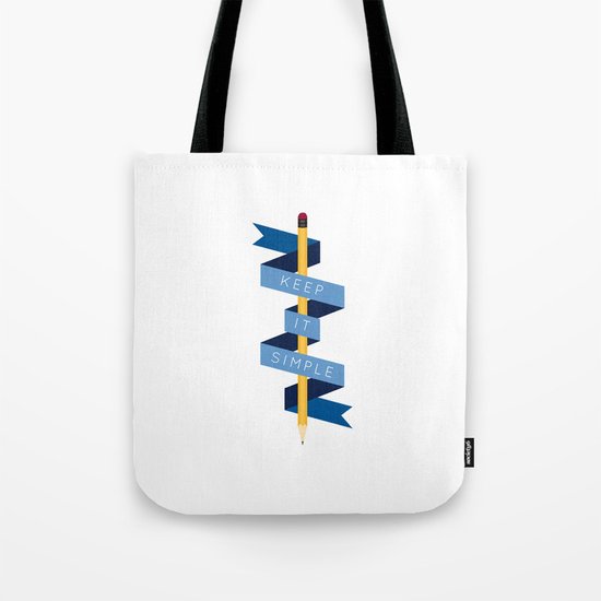 Keep It Simple Tote Bag