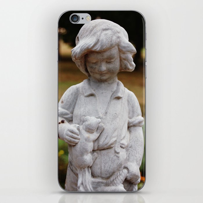 Boy with the Squirrel iPhone Skin