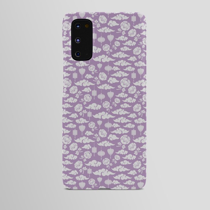 Bohemian Clouds Purple Android Case