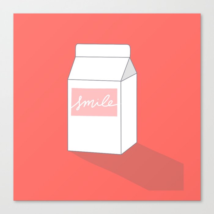 Smile.  Canvas Print