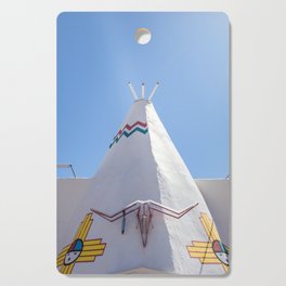 Tepee Curios Route 66 Travel Photography Cutting Board