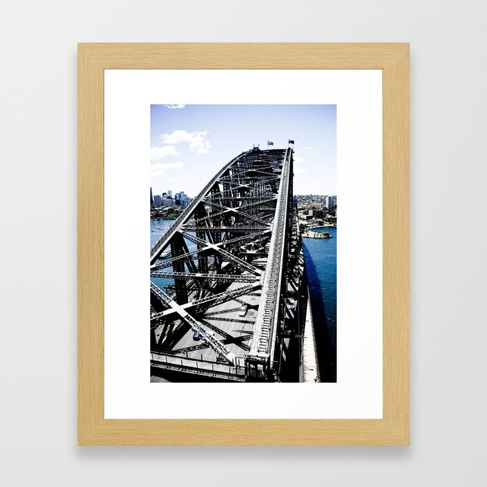 Harbour Bridge Sydney Framed Art Print