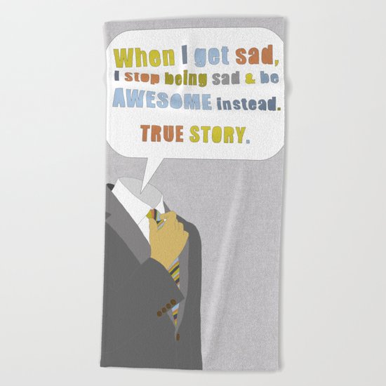 LEGEN____waitforit____DARY Beach Towel