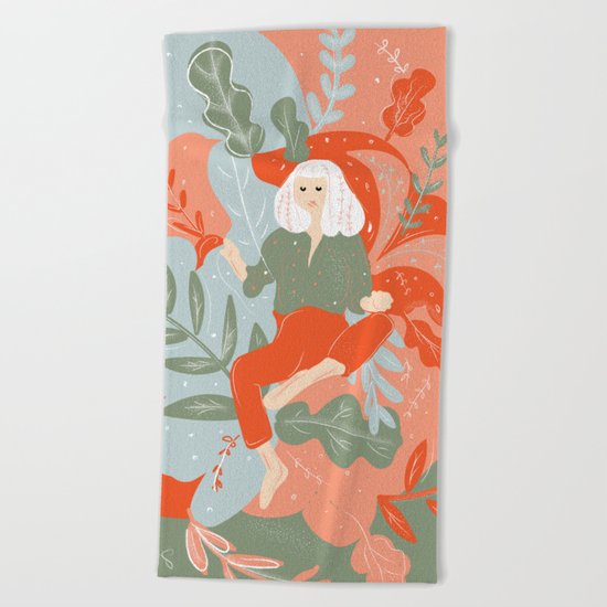 Take Me To The Wonderland Beach Towel