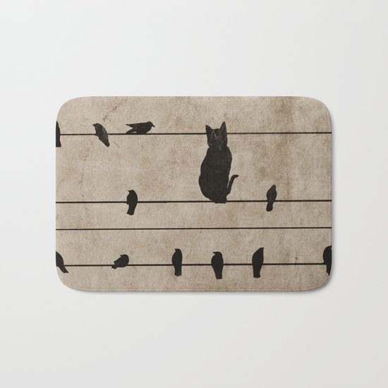 fitting in Bath Mat