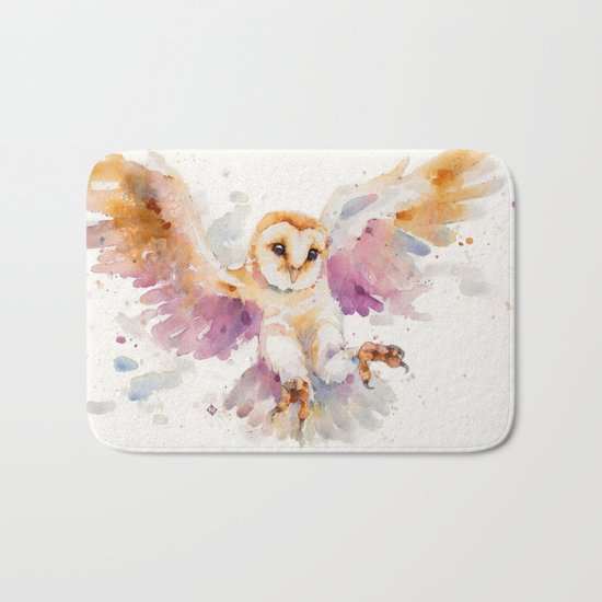 Twilight Owl Bath Mat