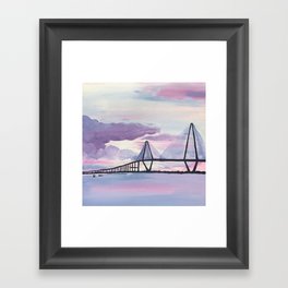 Arthur Ravenel Jr. Bridge Framed Art Print