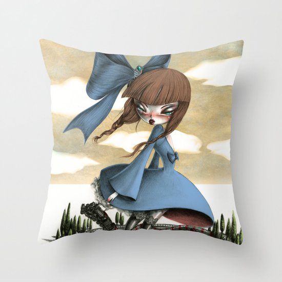 Train Throw Pillow