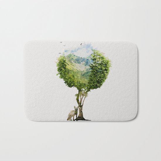 I need more nature Bath Mat