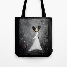 The Aviator Dark Steampunk Art Print Tote Bag