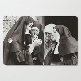 Nuns Smoking Cutting Board