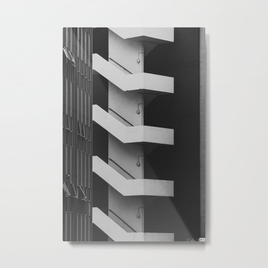 Emergency Escape Metal Print