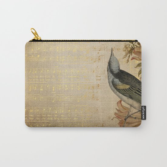 Vintage gold music #4 Carry-All Pouch