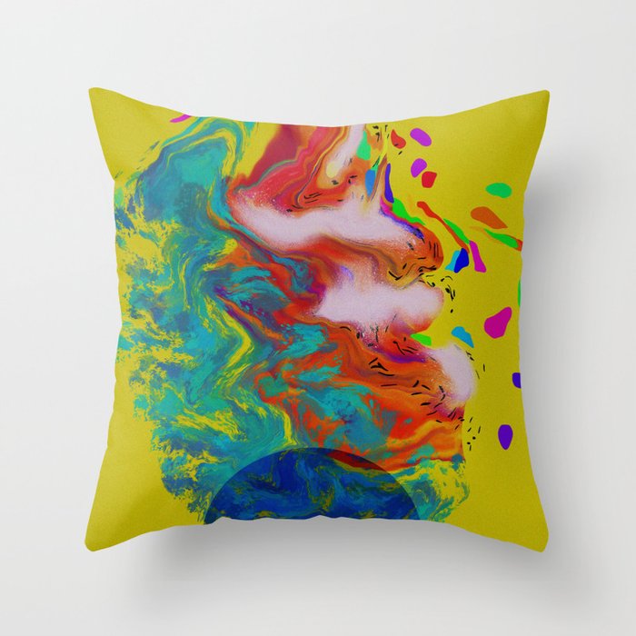 World Throw Pillow