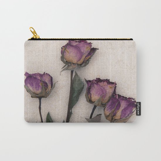 four dried roses Carry-All Pouch