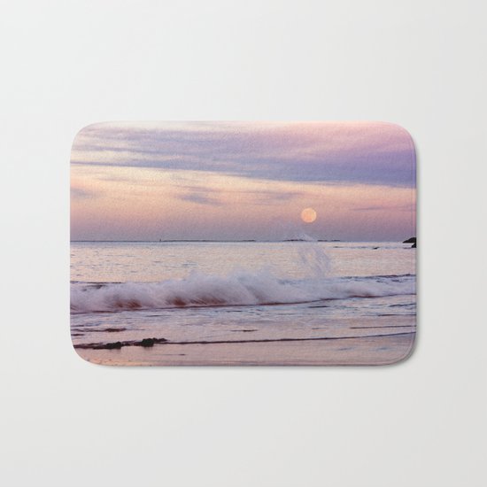 Reaching for the moon Bath Mat