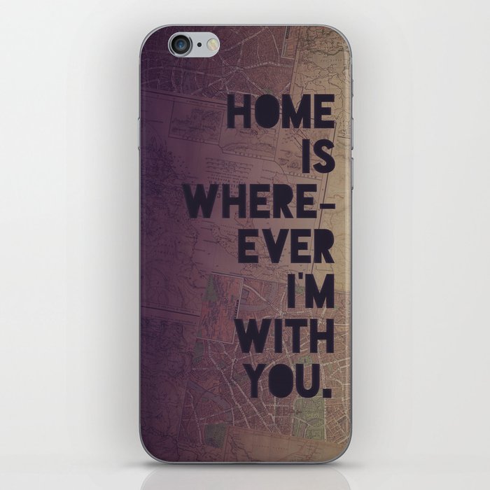 With You iPhone Skin