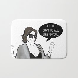 Be Cool Bath Mat | Newyork, Realhousewives, Digital, Woman, Funny, Luann, Relax, Realitytv, Ladies, Chill 