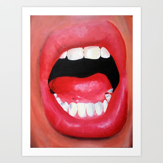 Oral Fixation 1.4 Art Print