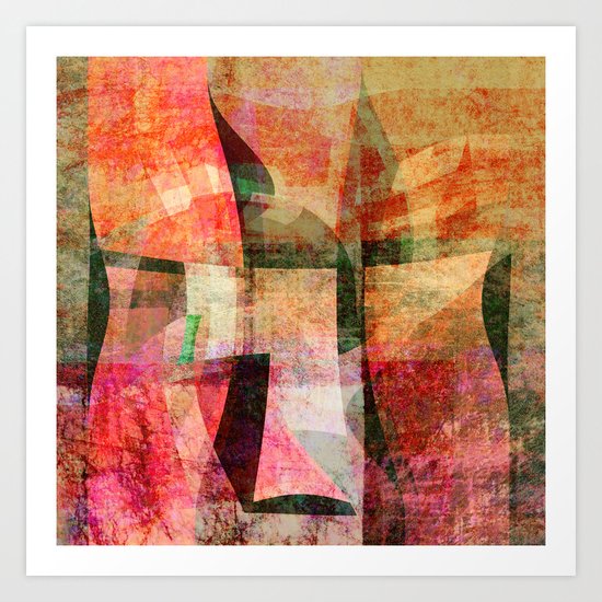 i see a face Art Print