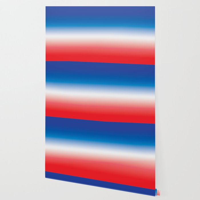 Red White Blue Ombre Gradient Tie Dye Wallpaper By Littleshopofnola Society6