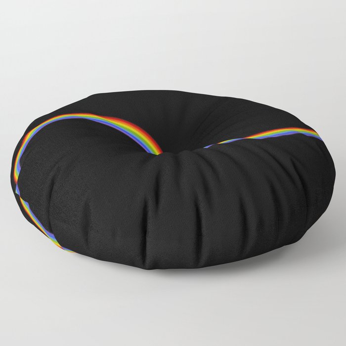 Variation on the Rainbow 5 Floor Pillow