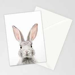 Bunny face Stationery Card