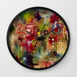 525,600 Minutes Collage Wall Clock