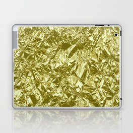 Old Gold Foil Modern Collection Laptop Skin