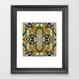 Imperial Trellis Framed Art Print