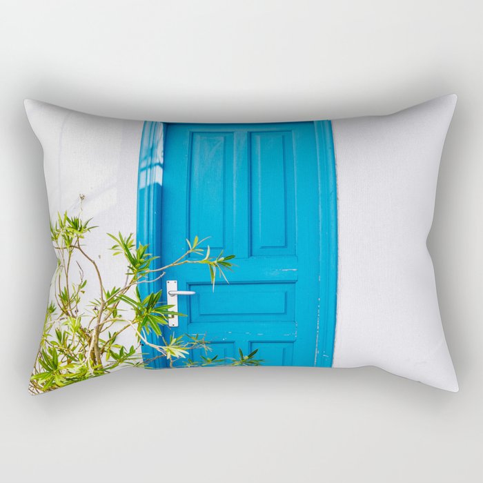 The Blue Door Rectangular Pillow