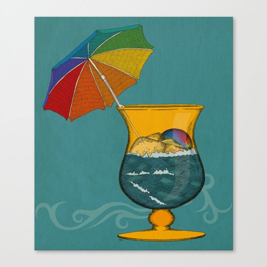 Surf's Up Canvas Print