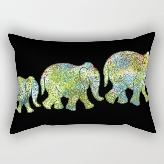 elephant 1 Rectangular Pillow