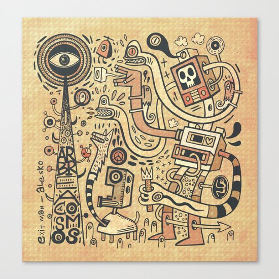 Arbracosmos Canvas Print